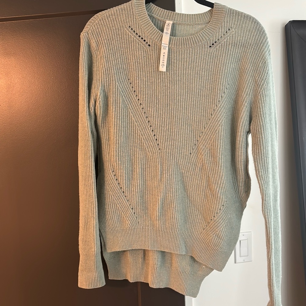 Lululemon 100% merino wool sweater